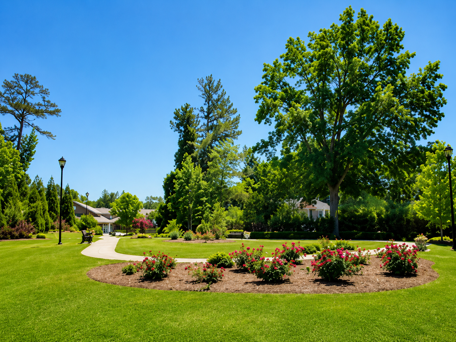 Summerset beautiful garden grounds
